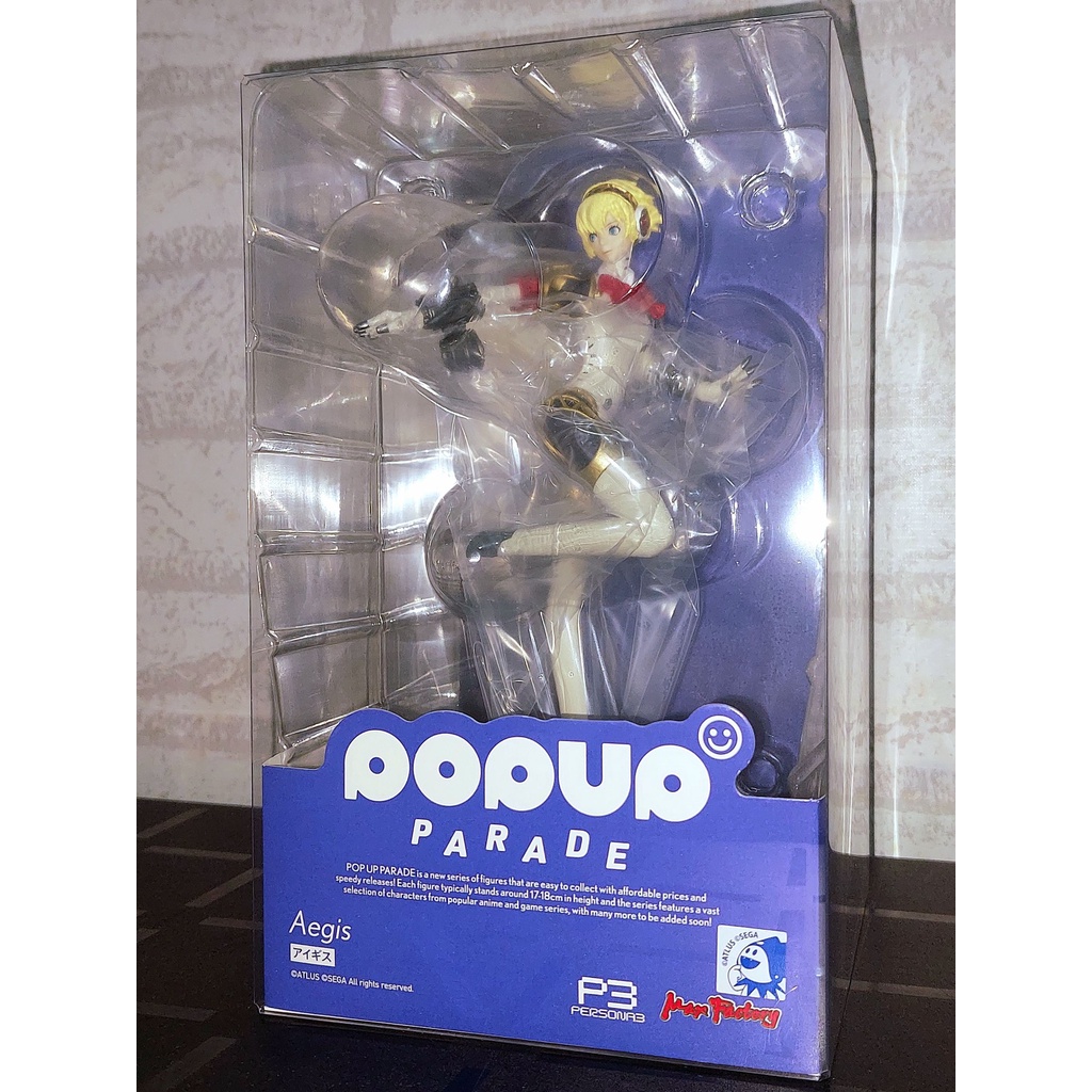  Persona 3: Aigis Pop Up Parade PVC Figure : Toys & Games