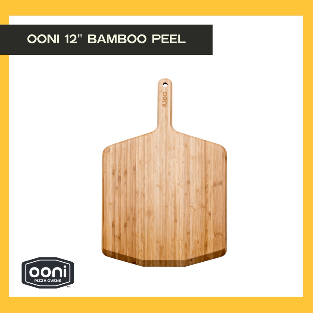 Ooni 12 Bamboo Pizza Peel & Serving Board