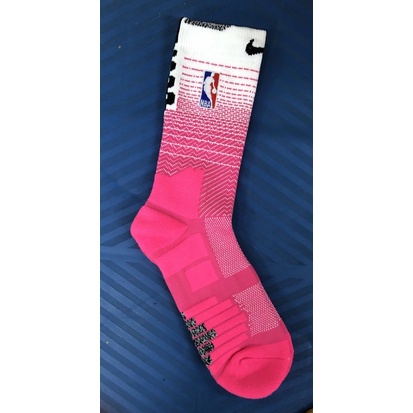 Pink basketball store socks