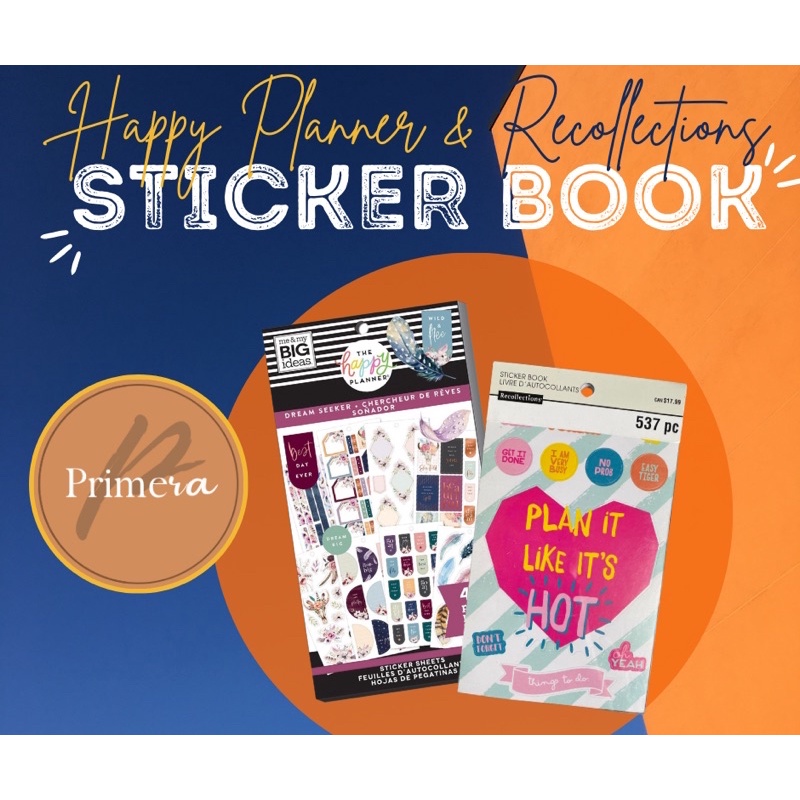  537 Pc Recollections Sticker Book / Planner