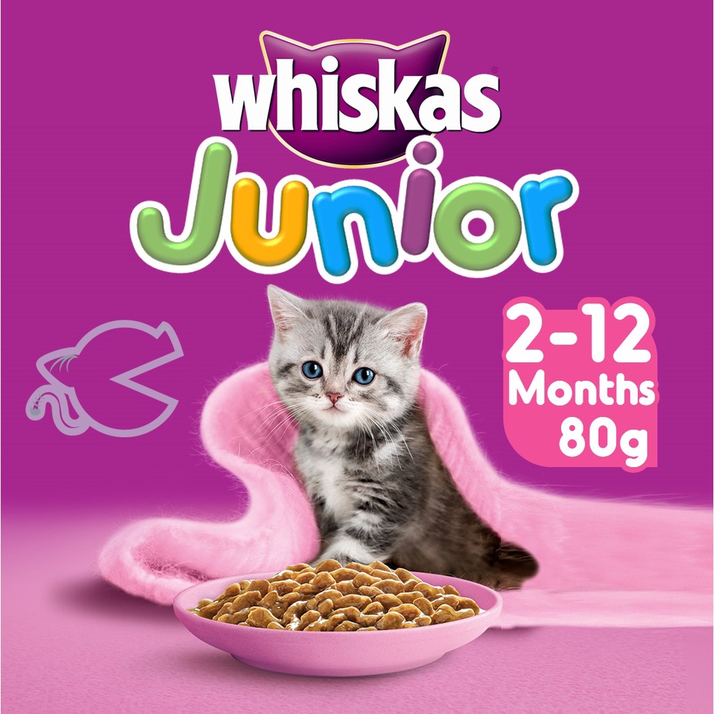 Whiskas junior outlet 1 month