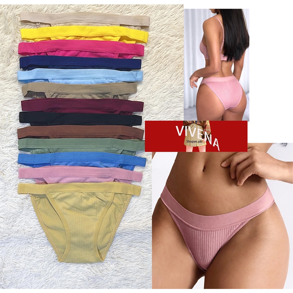 VIVENA New Women's Elastic band sexy cotton ladies briefs plus size bikini underwear  Lingerie #533