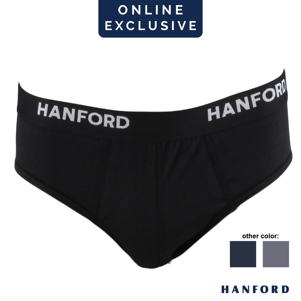 Hanford Men Premium Ribbed Cotton Axis Briefs - Assorted (3in1 Pack) –  HANFORD