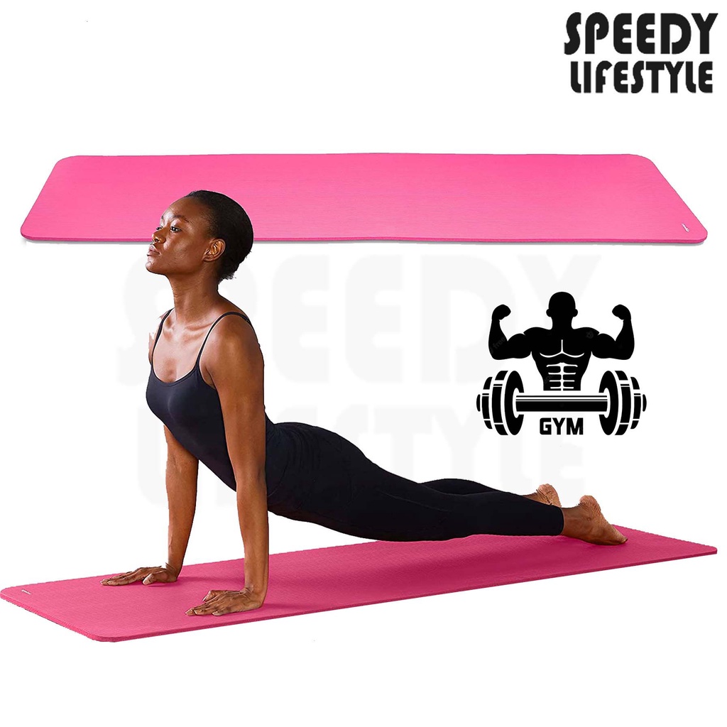 Speedy llifestyle Basics 1/2-Inch Extra Thick Exercise Yoga Mat