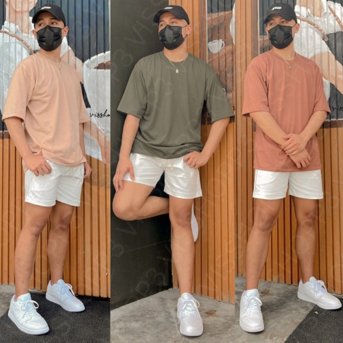 Oversized shirt outfit outlet men