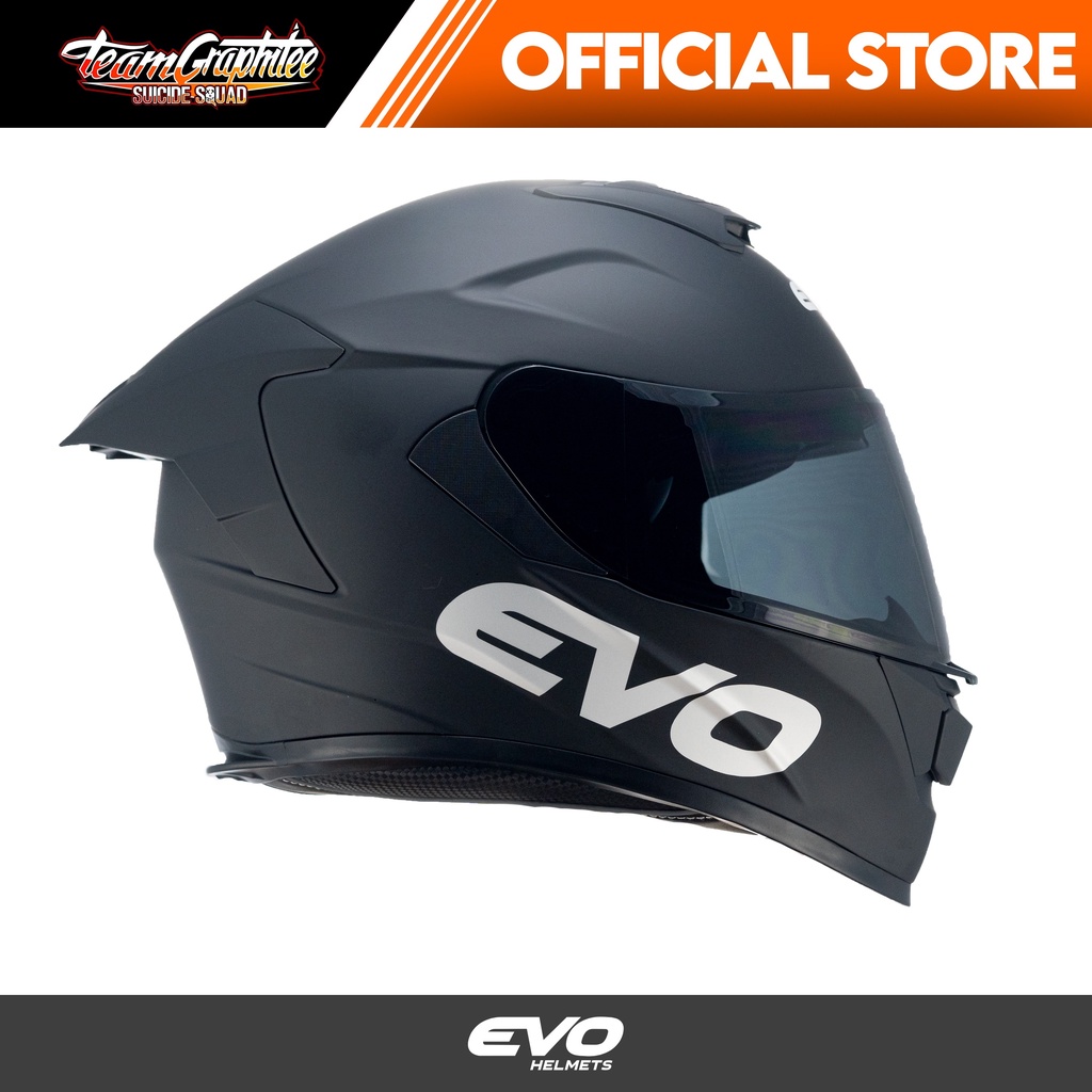 Evo helmet cheap plain black