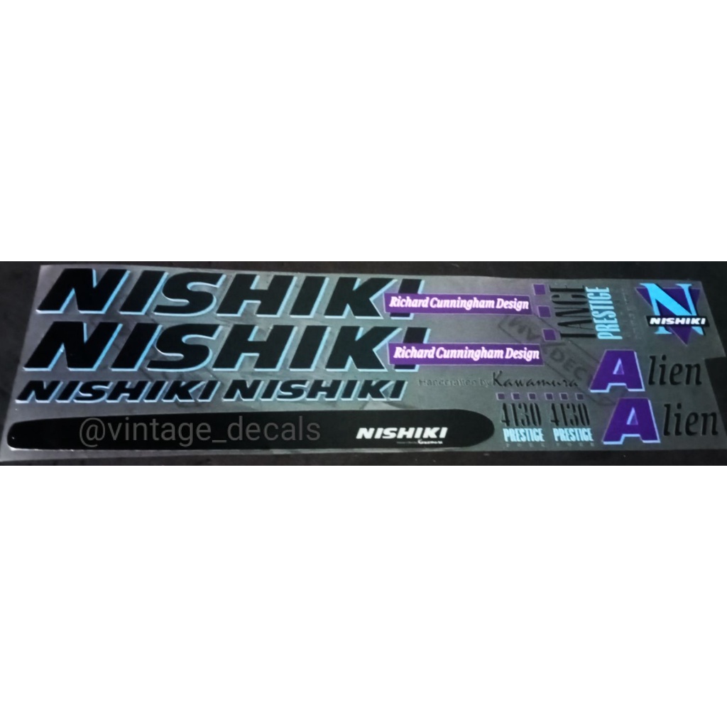 Nishiki best sale bike stickers