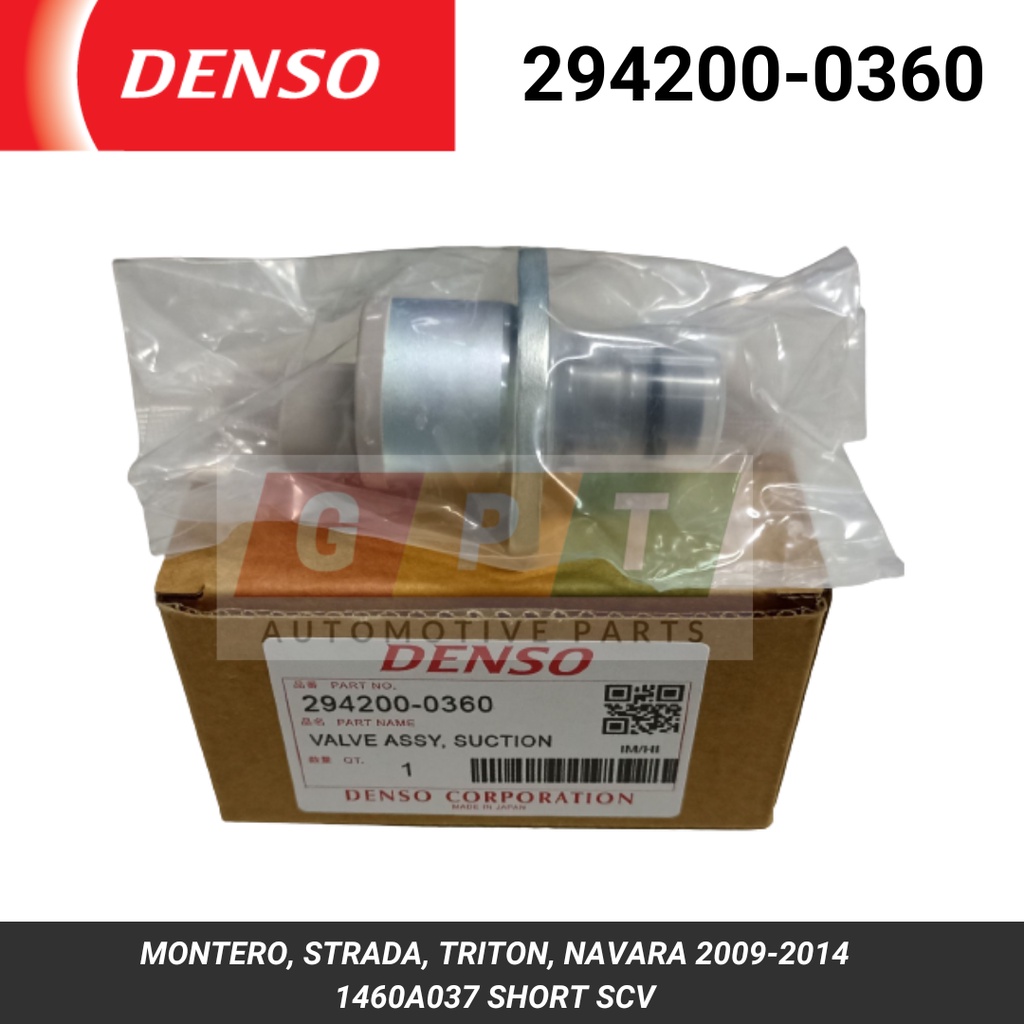 DENSO Suction Control Valve for Montero / Strada / Navara 09-14