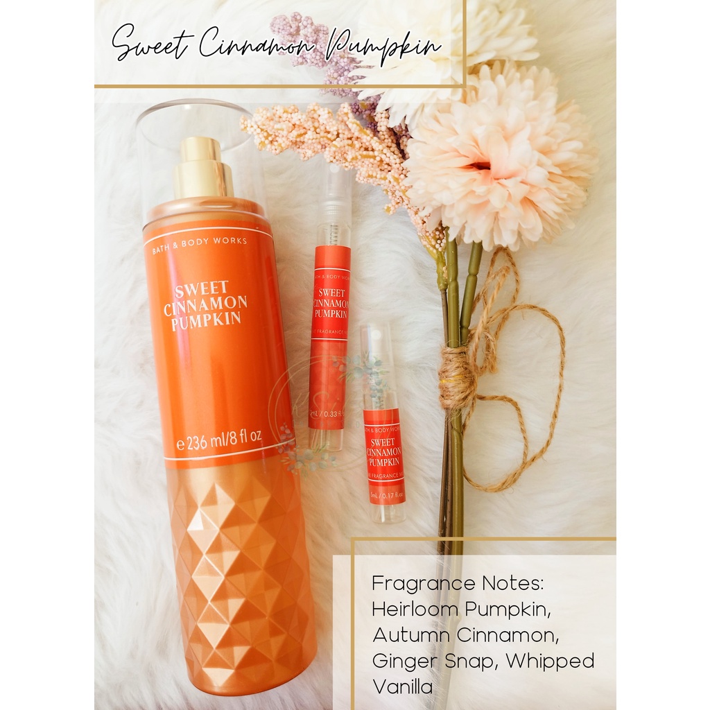 Sweet cinnamon pumpkin perfume 2025