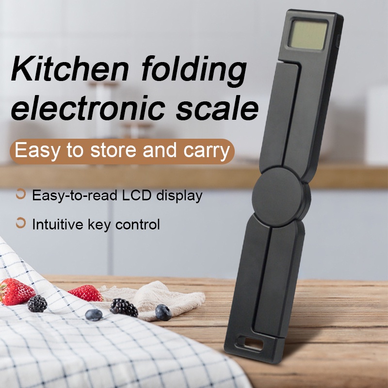 Folding kitchen outlet scales