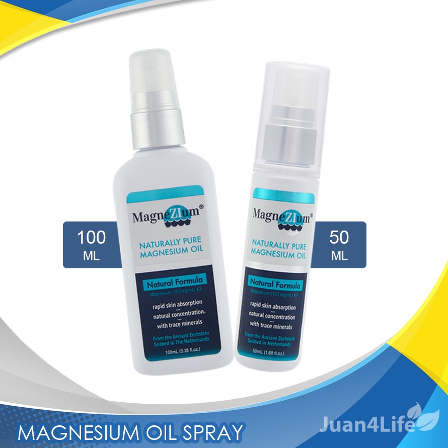 MagneZIum Oil Body Spray Purest Magnesium Oil Magnesium