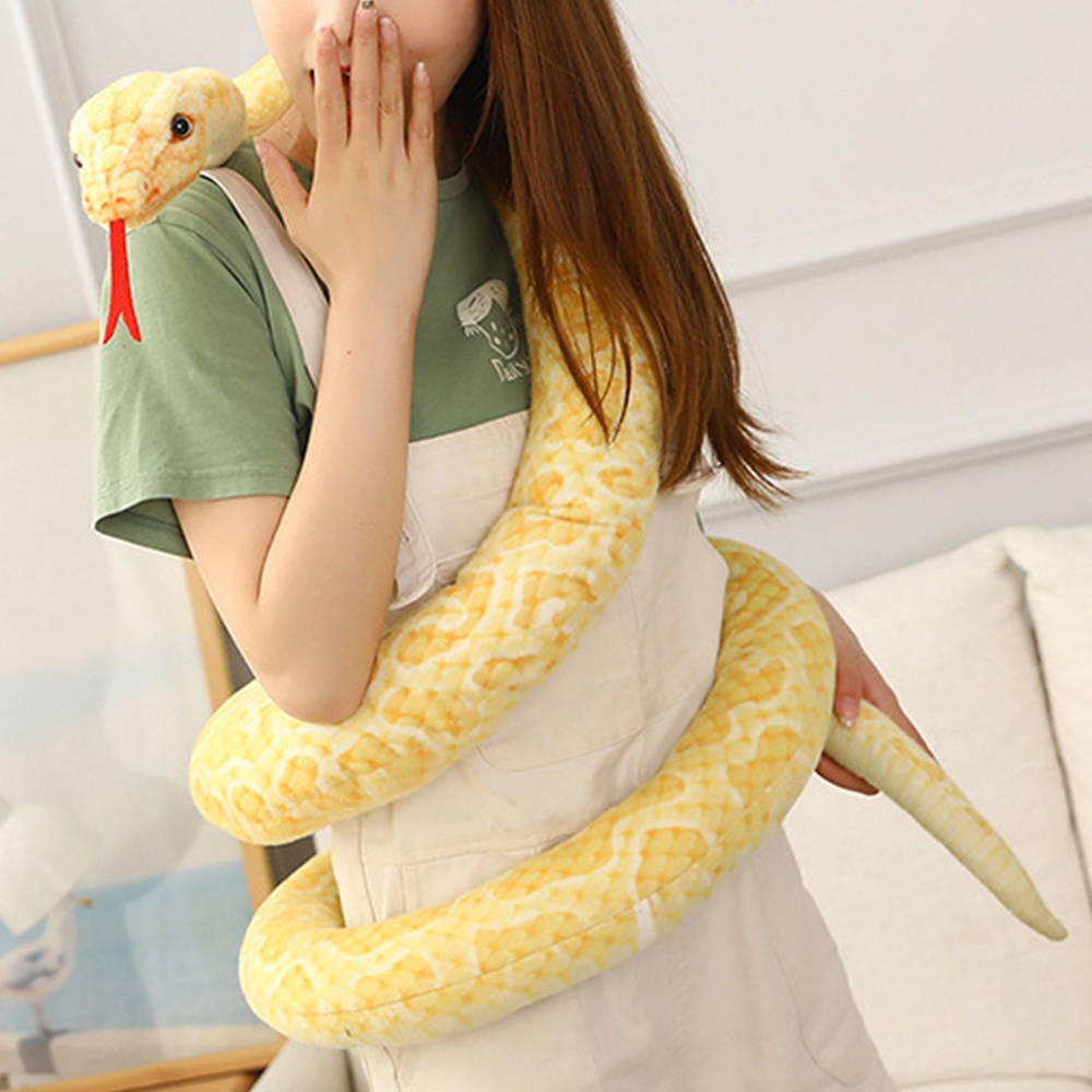 Big best sale snake plush