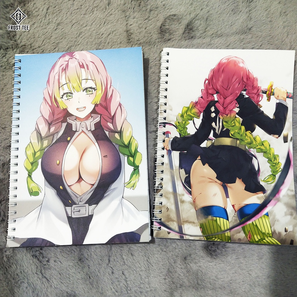 A5 size Anime Notebook - DEMON SLAYER MITSURI KANROJI | Freedert Shirt PH |  Shopee Philippines