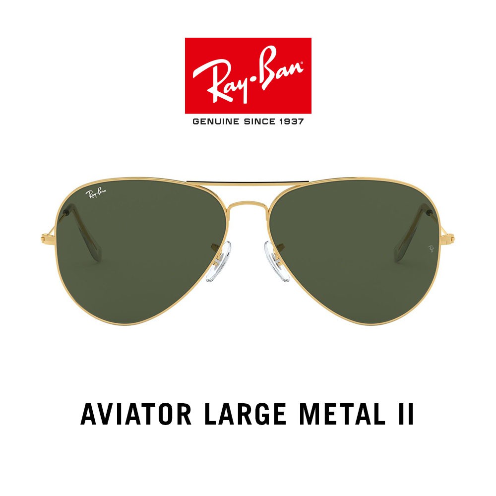 Ray ban aviator hot sale large metal 2