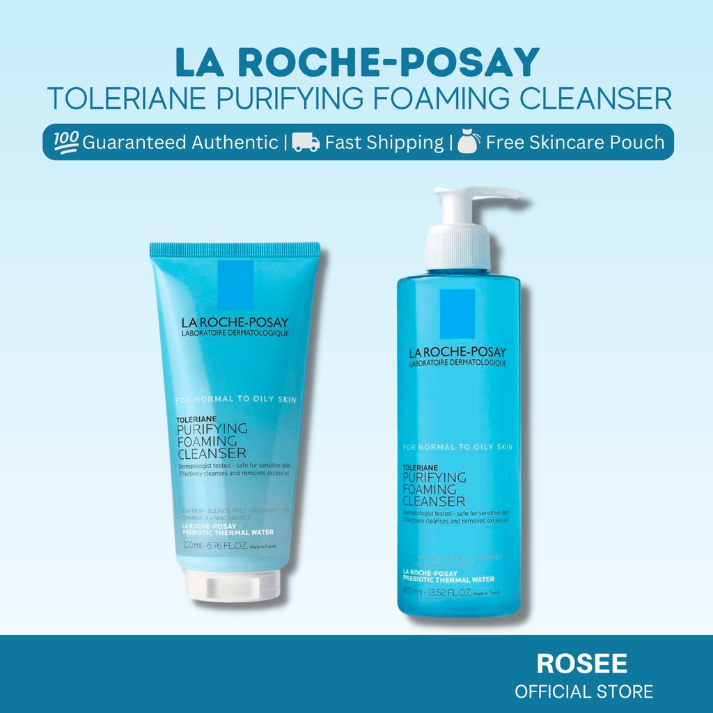 La Roche-Posay Toleriane Purifying Foaming Face Cleanser for