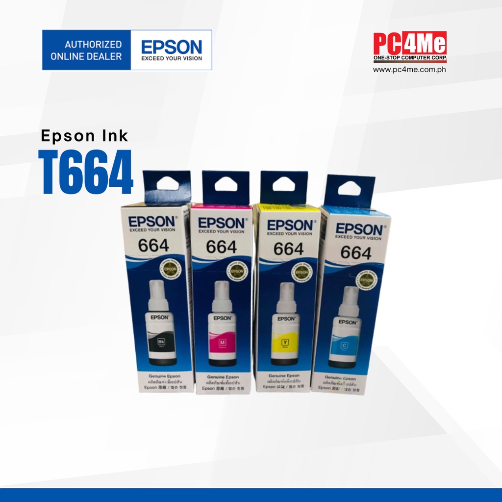 Tinta Epson T664 Tricolor