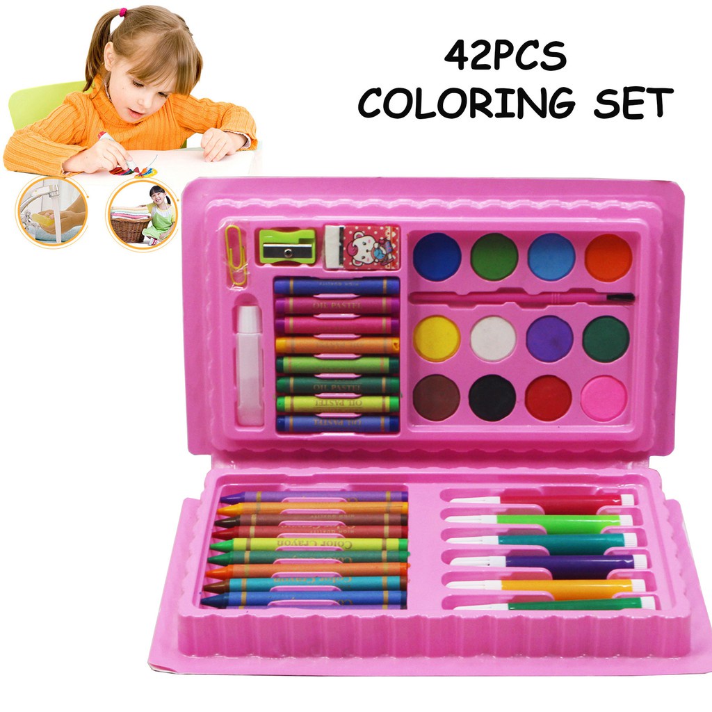 Shop Kids Coloring Art Set (42 Pcs Boys & Girls online