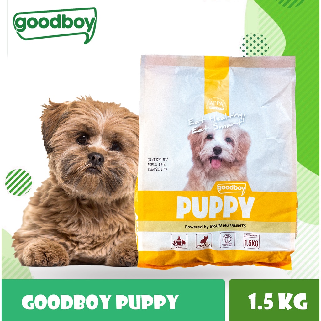 Good Boy Dog Food Puppy Variant For Puppy 1.5 Kilos Shopee