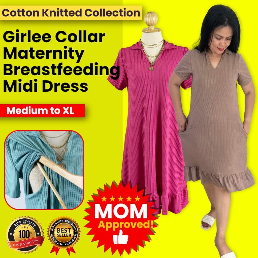 Shopee shop nursing dress