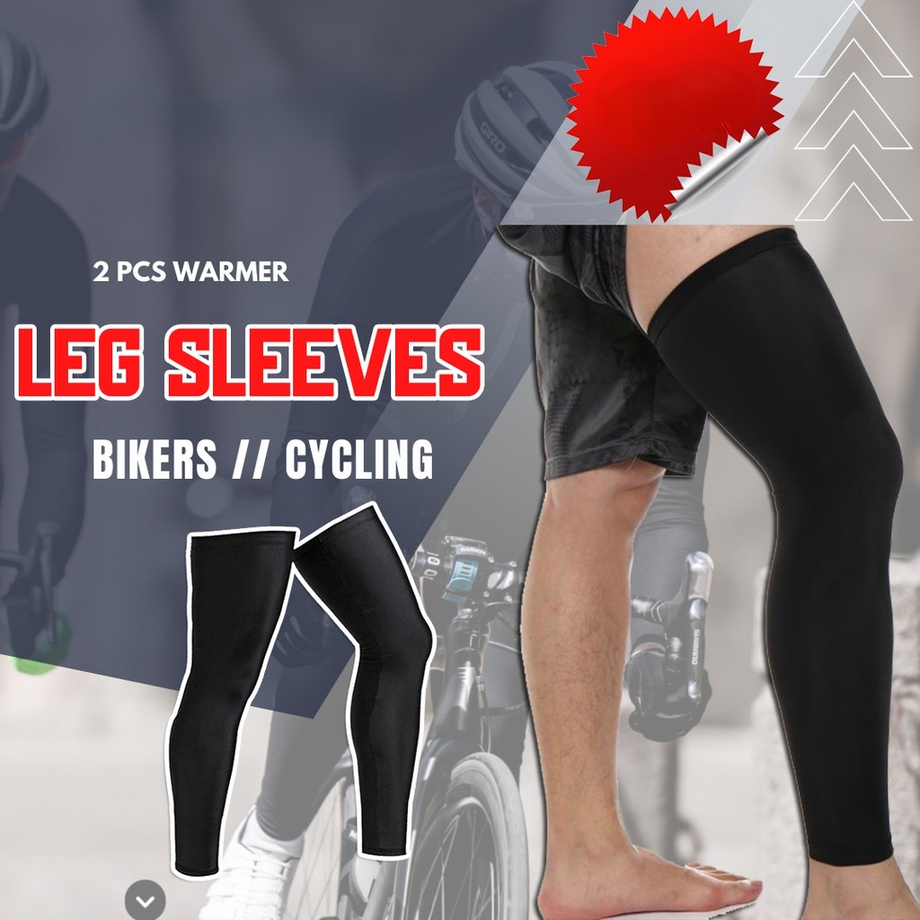 Sports Leg Sleeves Full Length Leg Compression Sleeve Cycling Leg