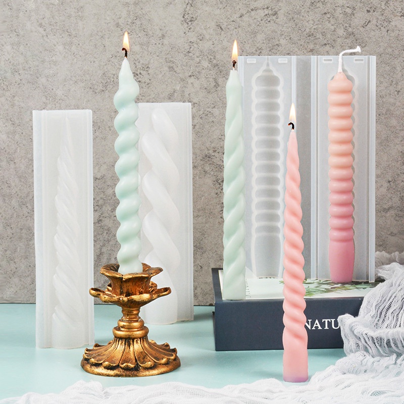 3D Simulation Honeycomb Candle Molds Silicone, DIY Pillar Candle