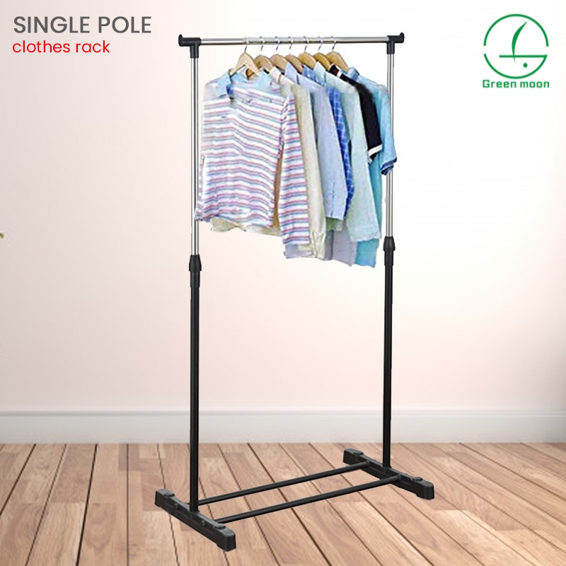 Single pole telescopic clothes rack Shopee Philippines