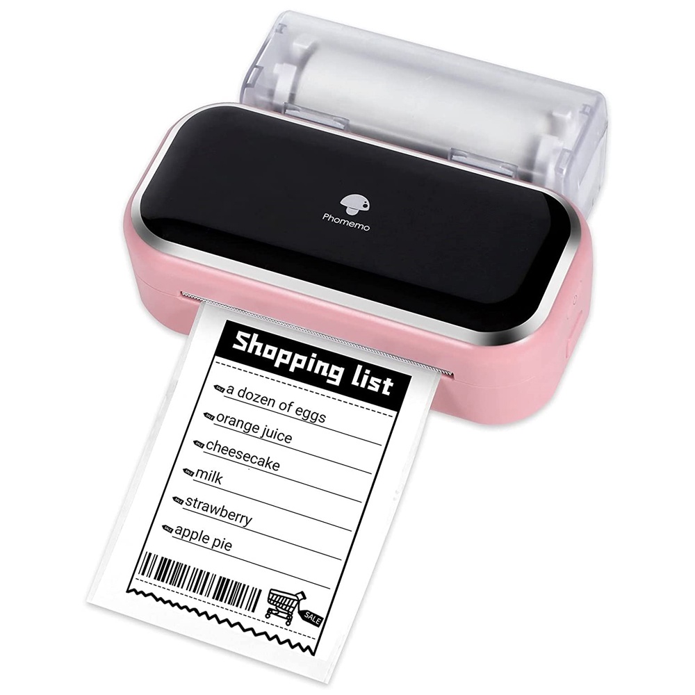 Phomemo 300dpi Mobile Pocket Printer M02 Pro Thermal Bluetooth Portabel  Mini Printer Compatible with iOS and Android, for Photo Printing, Graffiti