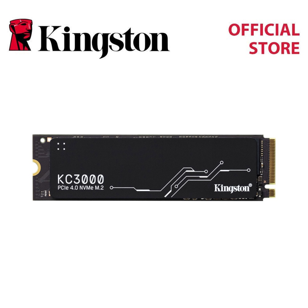 Kingston Kc3000 512Gb M.2-nvme SSD SSD 512GB M.2 2280 PCI Express 4.0  (NVMe) (SKC3000S/512G)