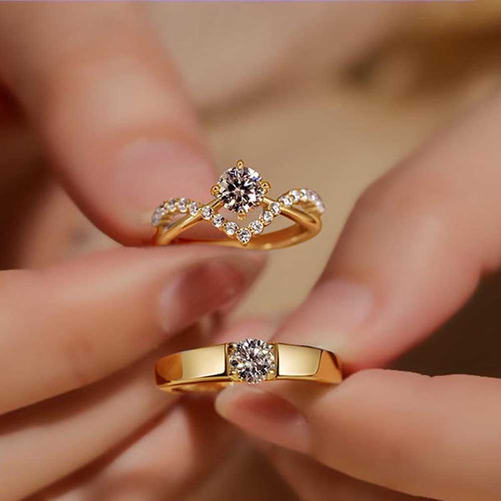 Latest couple shop wedding rings