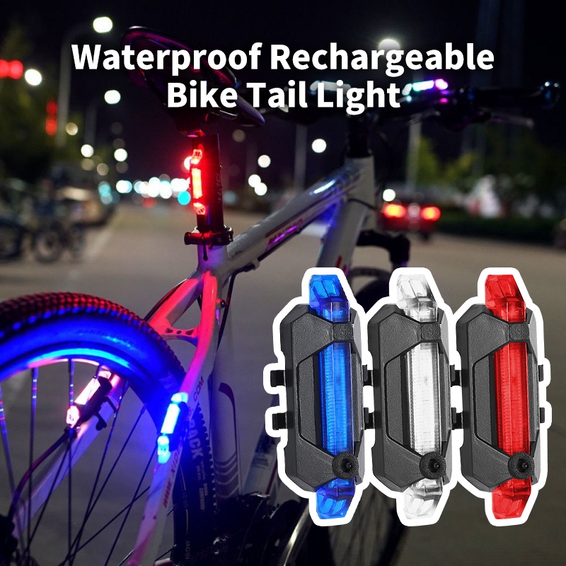 Light for hot sale bicycle rechargeable