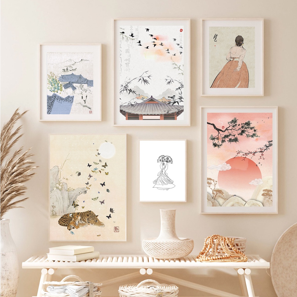 Korean Room Decor, Emotions Chart in Korea, Printable Wall Art, Minimalist  Wall Art, Home Decor, Digital Print 