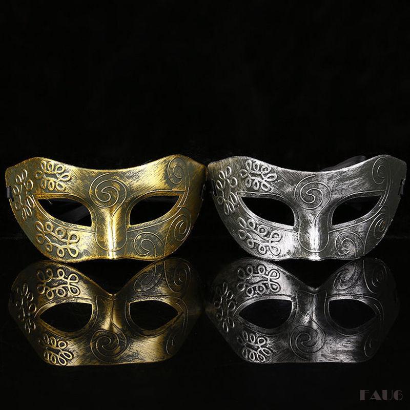 Women Sexy Masquerade Mask, Halloween Party Fancy Mask, Upper Half Face  Bronzing Mask