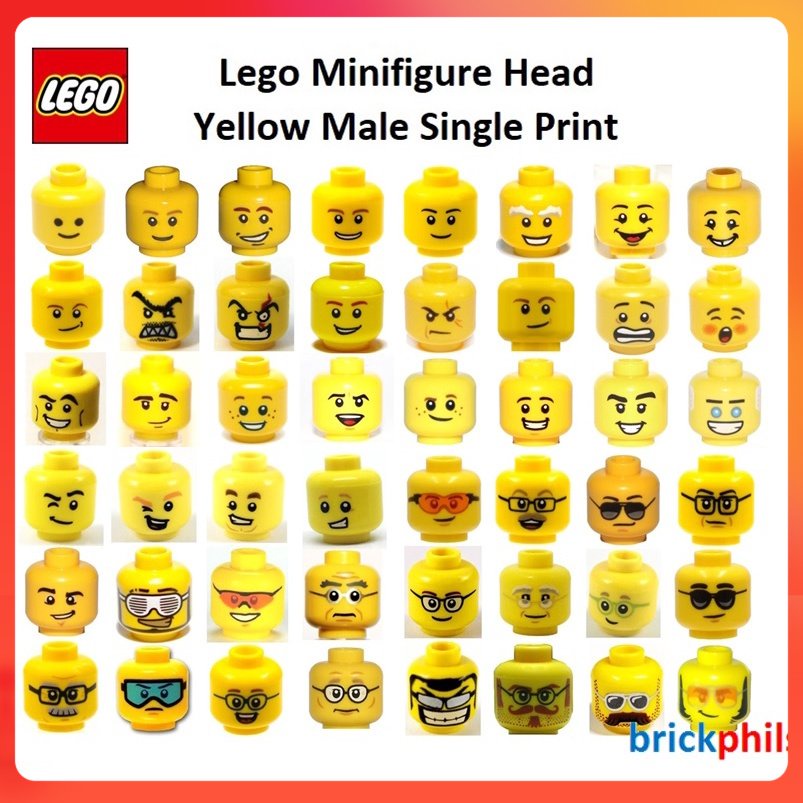 Lego people online heads