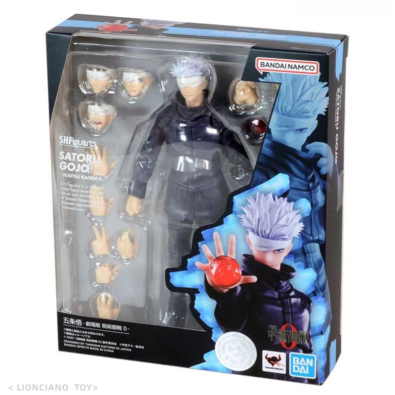 Bandai S.H.Figuarts - SHF Satoru Gojo - Jujutsu Kaisen 0 The Movie, Hobbies  & Toys, Toys & Games on Carousell