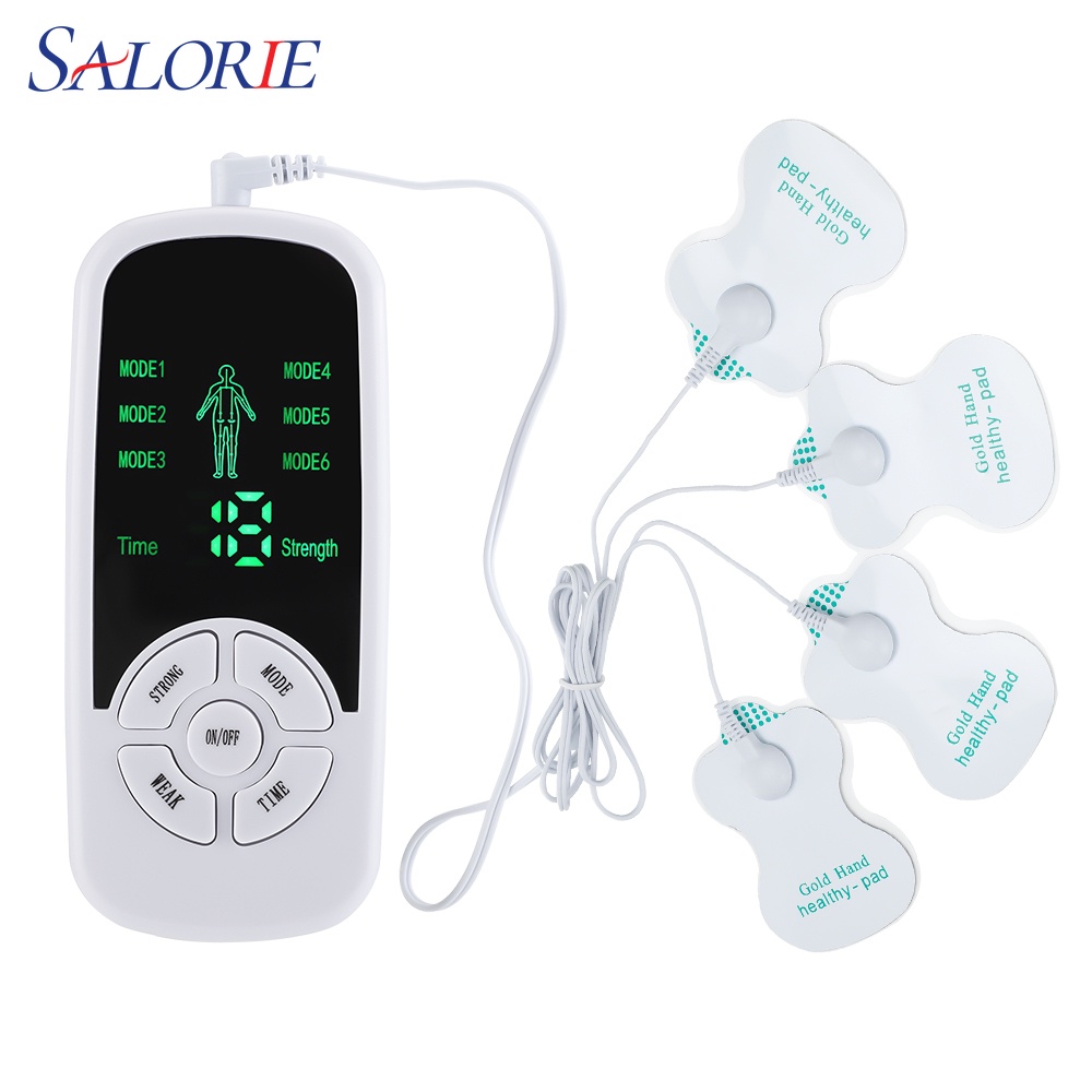 TENS EMS Device Meridian Physiotherapy Pulse Tens Abdominal Chest Prostate  Acupoint Micro Current EMS Massager Relieve Pain