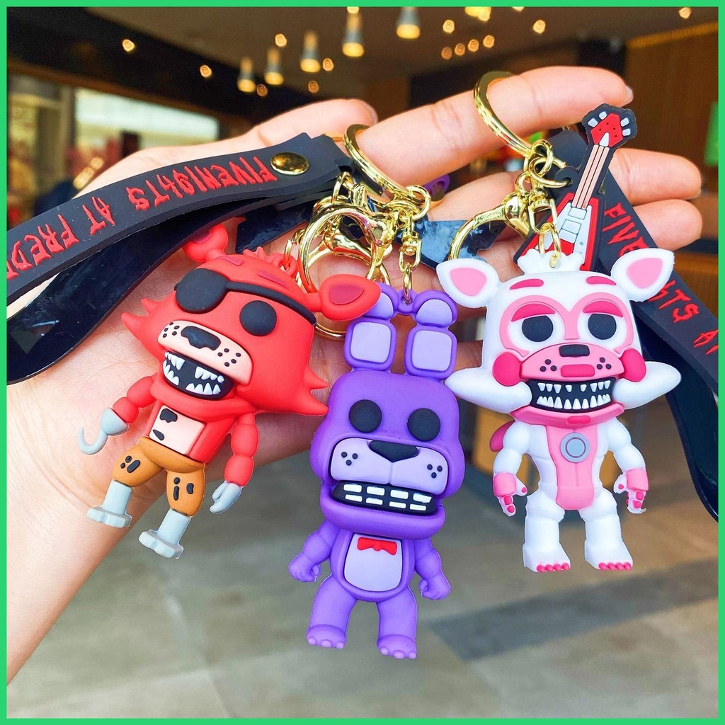 FNAF Game Five Nights at Freddys Doll Keychain Animal Anime Figure Cartoon  Keychain Car Key Backpack Decor imaeph imaeph | Shopee Philippines