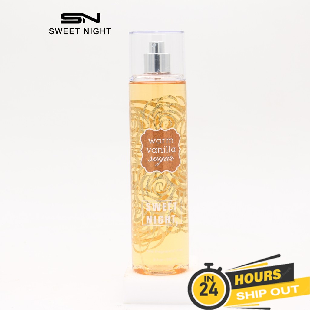 Sweet Night Perfume Warm Vanilla Sugar Fragrance Body Mist