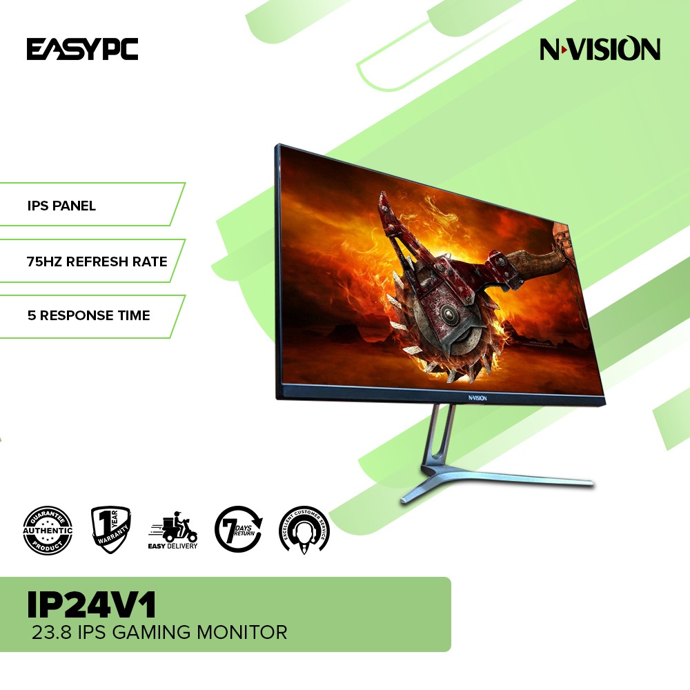 nvision 24 inch 75hz