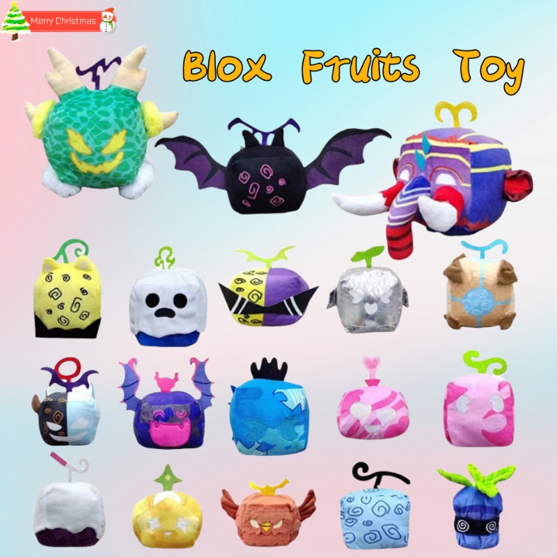 Blox Fruits Plush Toys Game Periphery Cartoon Plush Toys Soft