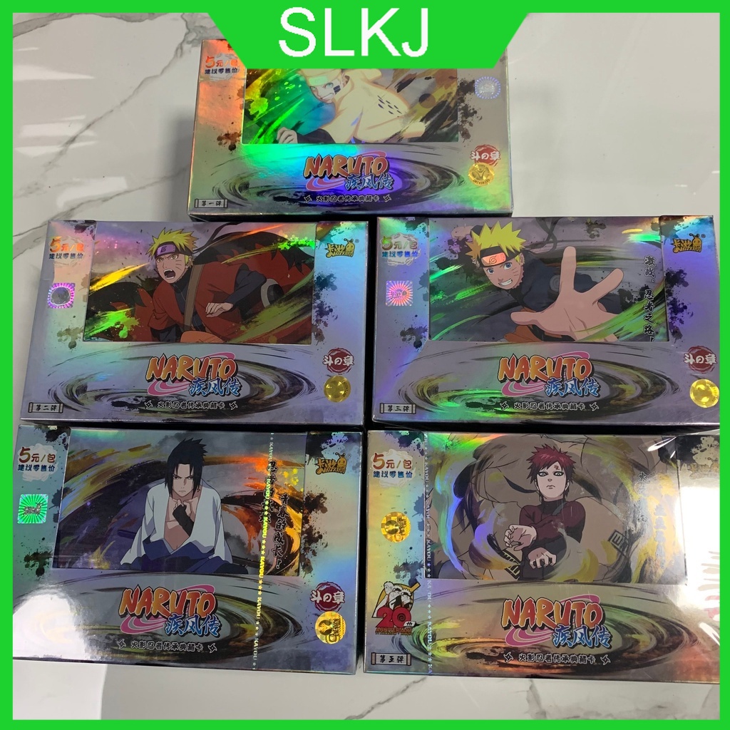 Original Japanese Anime Movies Naruto Card Pack Sasuke SSR Haruno Sakura R  Ninja Game Character Cards Collection Book Kids Toy - AliExpress