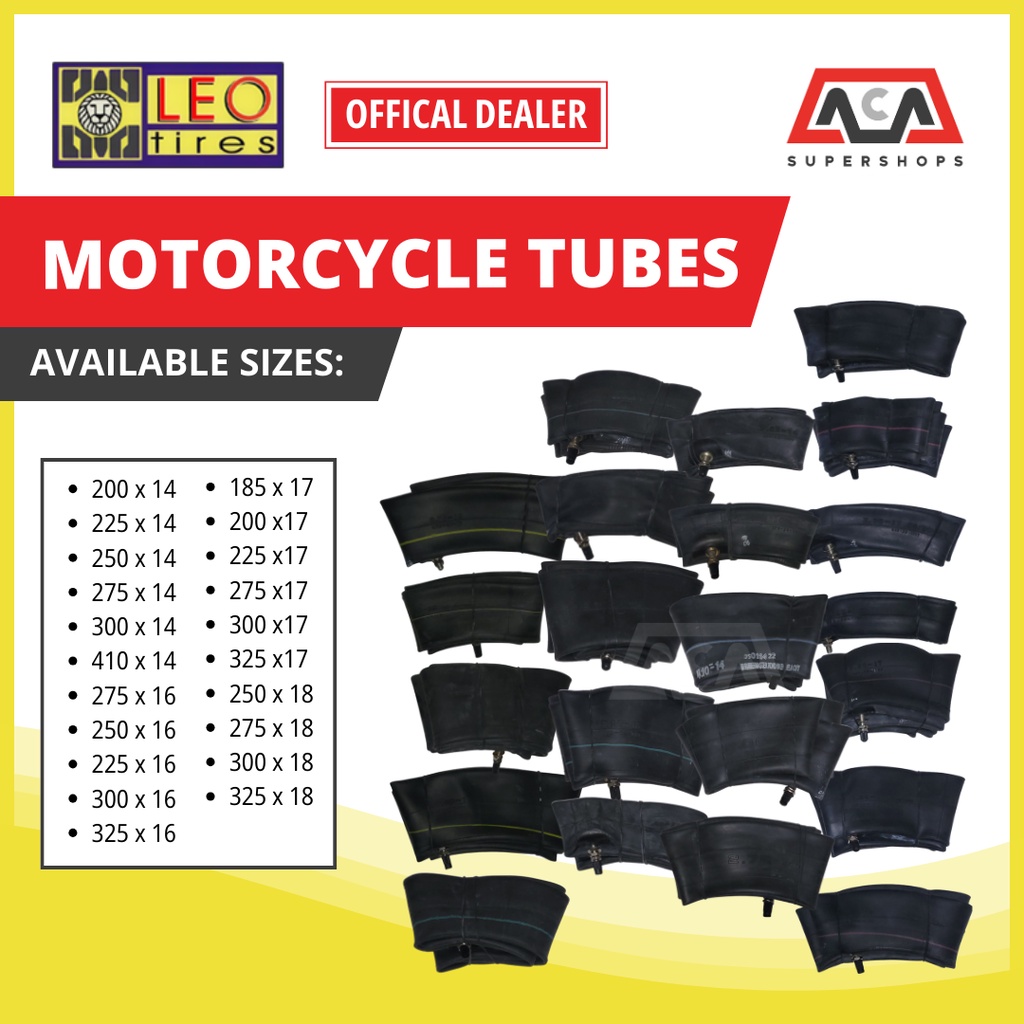 Tire and tube online size chart