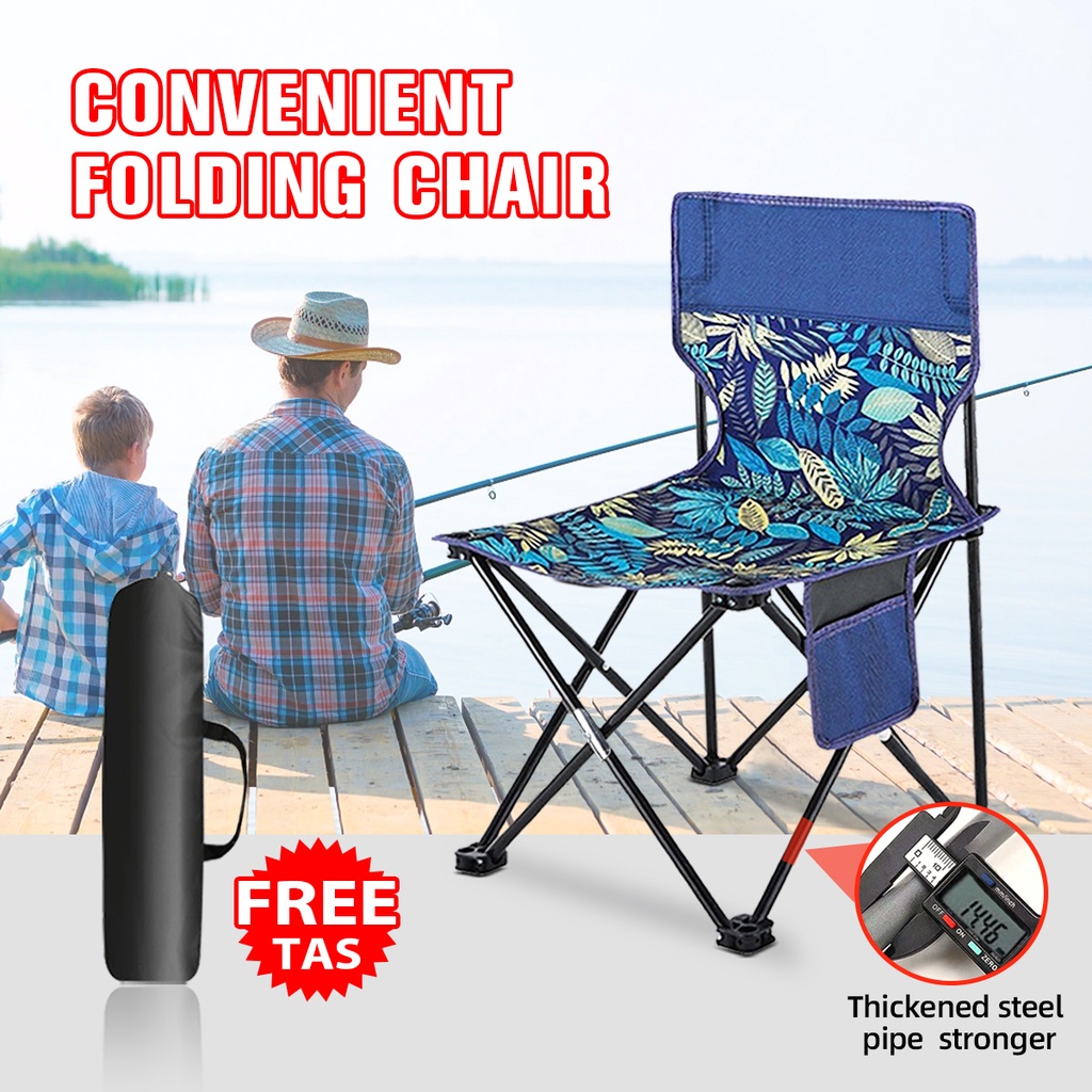 Folding Camping Chair Foldable Outdoor Chair for Camping Beach