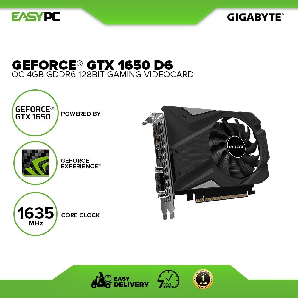 Geforce gtx 1650 d6 oc hot sale