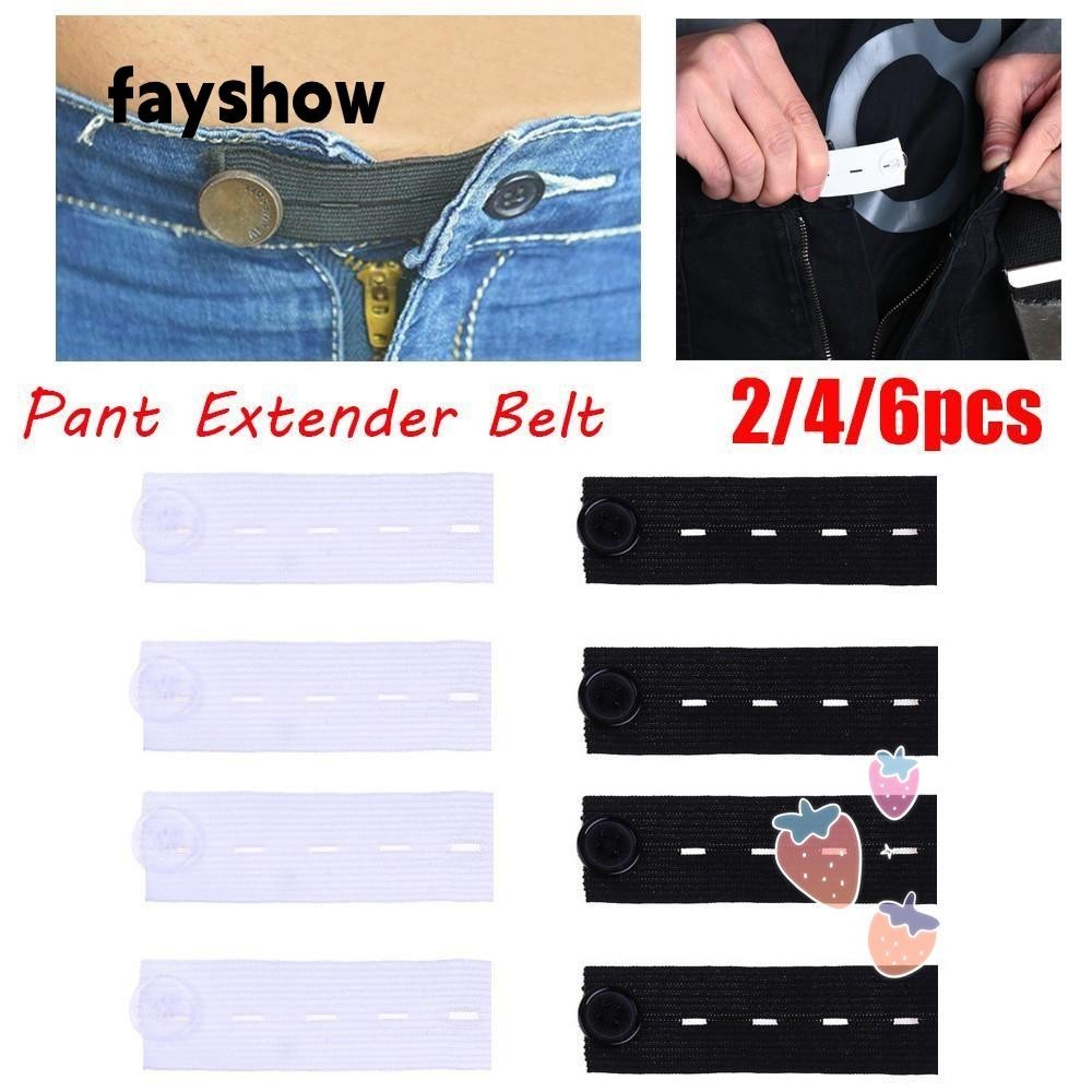 Garment Accessories Trousers Skirts Waist Band Hooks Pant Extender Belt  Button