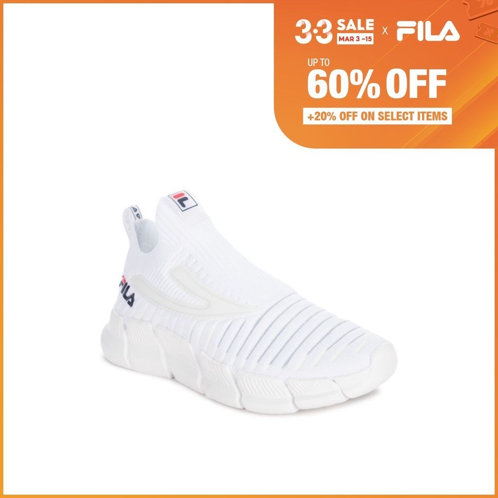 Fila shoes best sale no laces