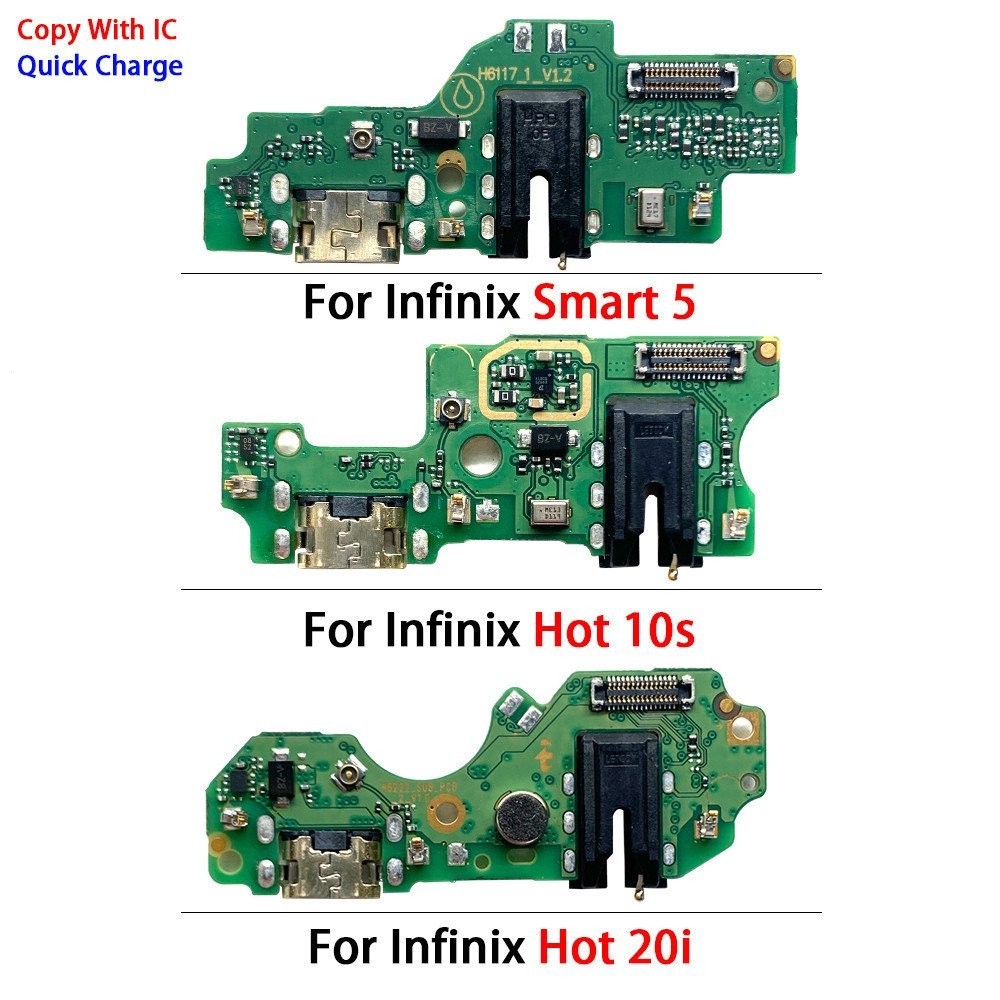 lxli LXLI &For Infinix Hot 10s 20i Smart 5 7 12 20 Play Zero X Pro Neo USB  Charging Port Dock Connector Board Flex Cable& | Shopee Philippines