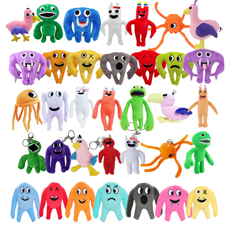 40styles Rainbow Friends the Horror Game Doors Plush Toys Game