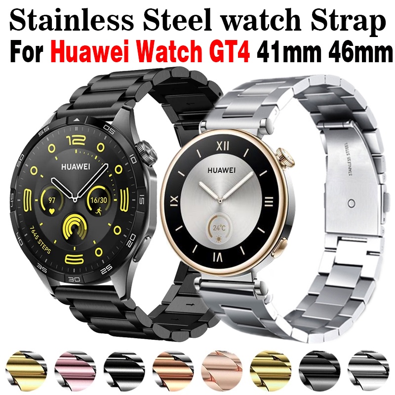 Huawei watch gt hot sale stainless steel strap