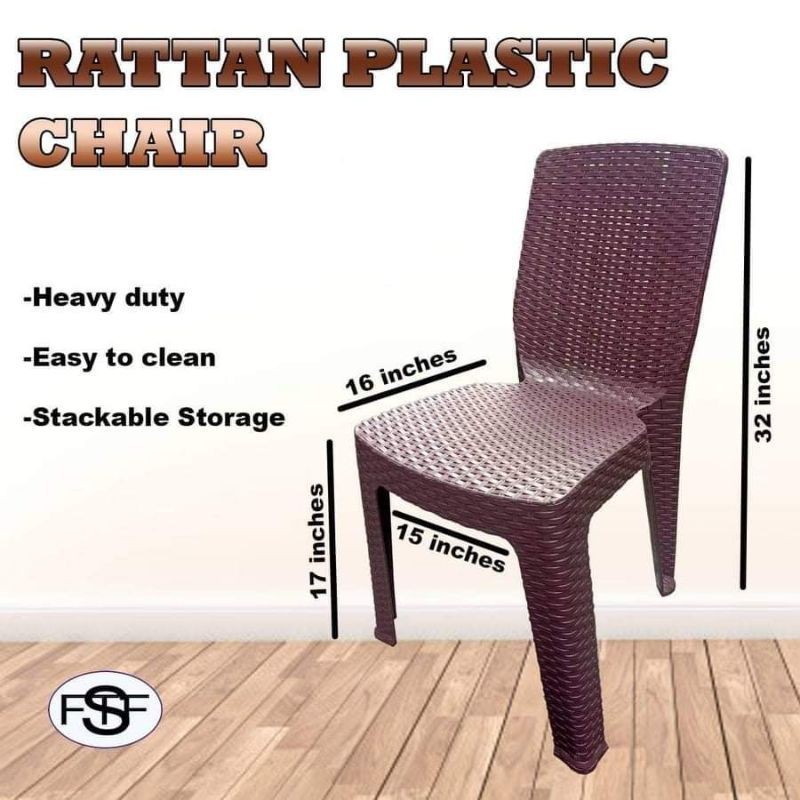 Rattan monoblock chair sale