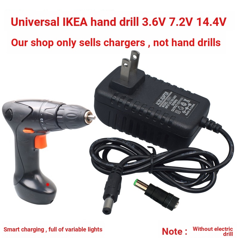 Ikea IKEA FIXA Lithium Battery Hand Drill Charger 3.6V 7.2V 14.4V Shopee Philippines